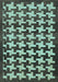 Abstract Light Blue Modern Rug, abs1617lblu