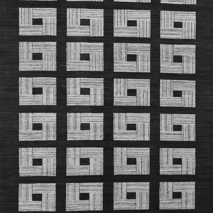 Abstract Gray Modern Rug, abs1618gry