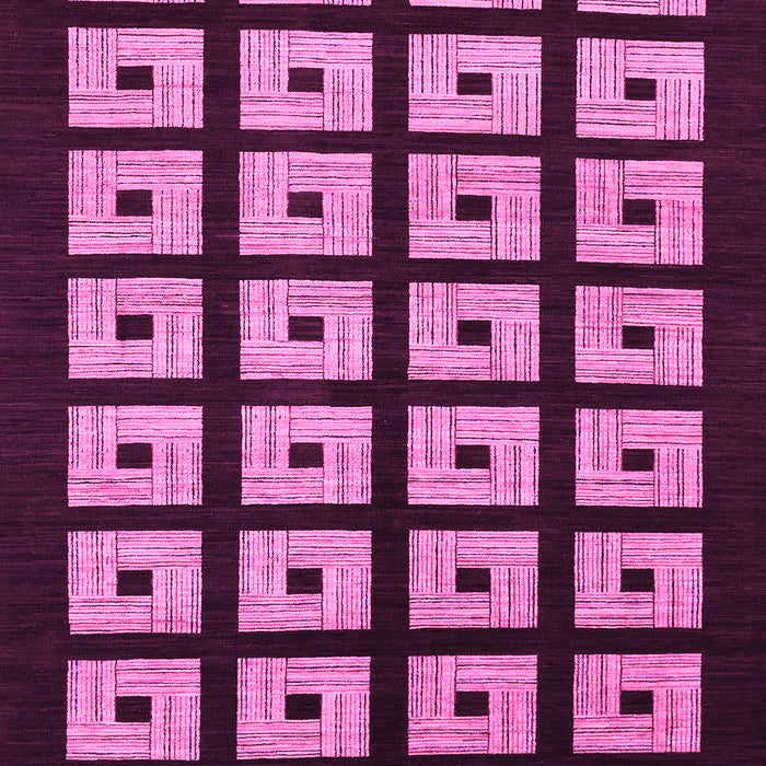 Abstract Pink Modern Rug, abs1618pnk