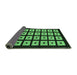 Sideview of Abstract Emerald Green Modern Rug, abs1618emgrn