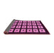 Sideview of Abstract Pink Modern Rug, abs1618pnk