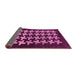 Sideview of Abstract Pink Modern Rug, abs1619pnk