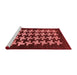 Modern Red Washable Rugs