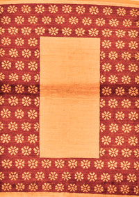 Abstract Orange Modern Rug, abs161org