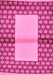 Machine Washable Abstract Pink Modern Rug, wshabs161pnk