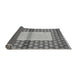 Sideview of Abstract Gray Modern Rug, abs161gry