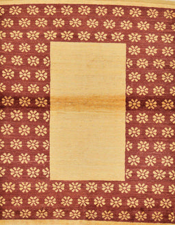 Abstract Orange Modern Rug, abs161