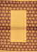 Machine Washable Abstract Brown Modern Rug, wshabs161brn