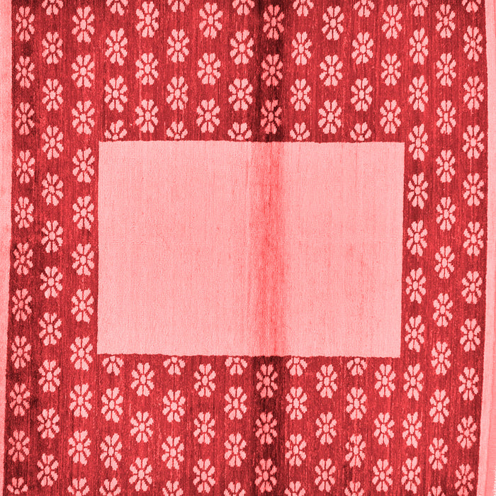 Abstract Red Modern Rug, abs161red