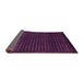 Sideview of Abstract Purple Modern Rug, abs1620pur