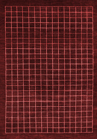 Abstract Red Modern Rug, abs1620red