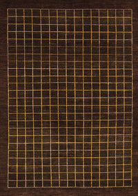 Abstract Brown Modern Rug, abs1620brn