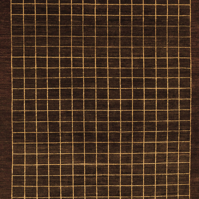 Abstract Brown Modern Rug, abs1620brn