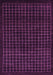 Machine Washable Abstract Purple Modern Area Rugs, wshabs1620pur