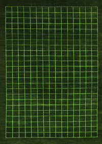 Abstract Green Modern Rug, abs1620grn