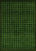 Machine Washable Abstract Green Modern Area Rugs, wshabs1620grn