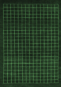 Abstract Emerald Green Modern Rug, abs1620emgrn