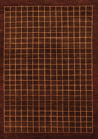 Abstract Orange Modern Rug, abs1620org