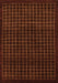 Abstract Orange Modern Rug, abs1620org