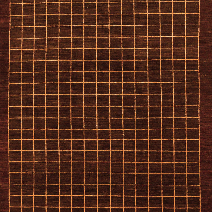 Abstract Orange Modern Rug, abs1620org