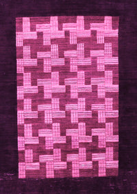 Abstract Pink Modern Rug, abs1621pnk