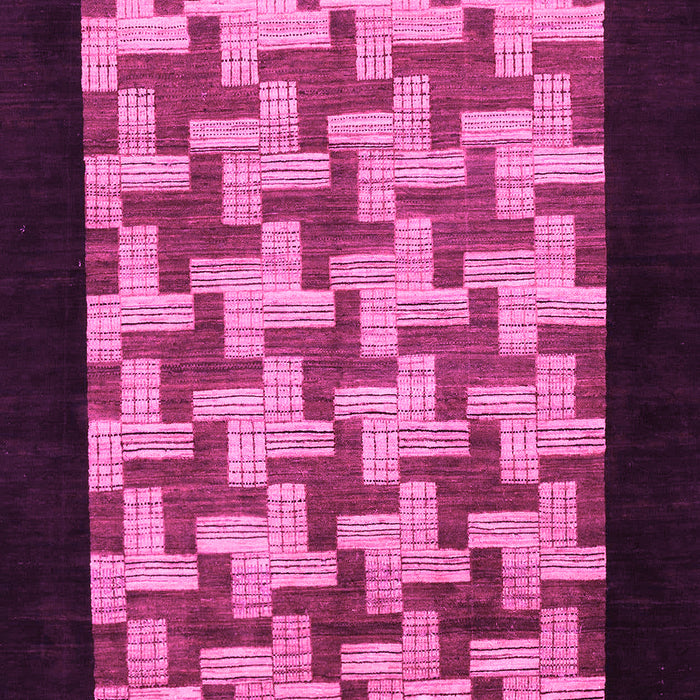 Abstract Pink Modern Rug, abs1621pnk