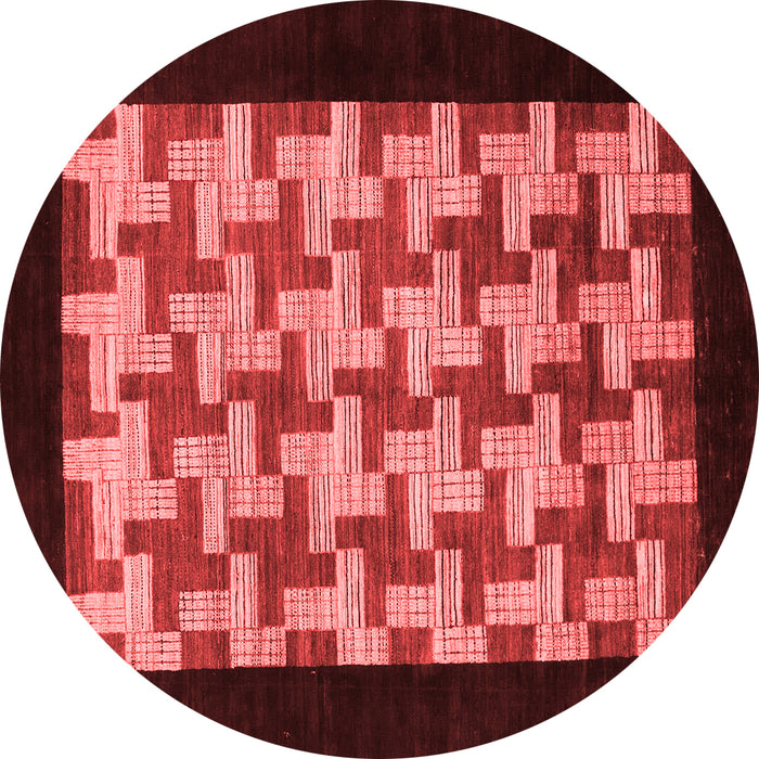 Abstract Red Modern Rug, abs1621red