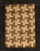 Machine Washable Abstract Cinnamon Brown Rug, wshabs1621