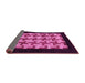 Sideview of Abstract Pink Modern Rug, abs1621pnk