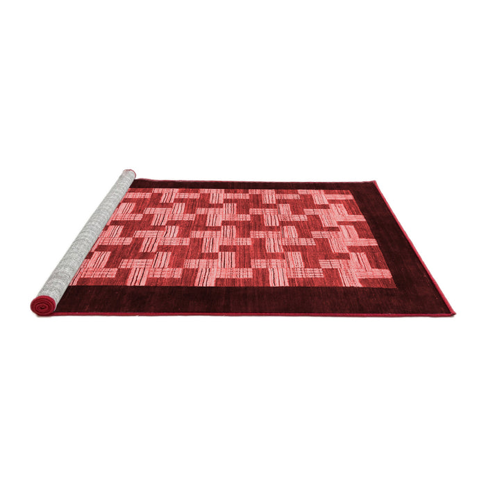 Modern Red Washable Rugs
