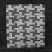 Square Abstract Gray Modern Rug, abs1621gry