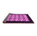 Sideview of Abstract Purple Modern Rug, abs1621pur