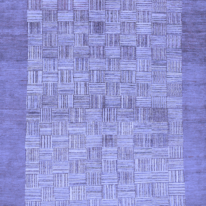 Machine Washable Abstract Blue Modern Rug, wshabs1622blu