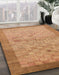 Abstract Sedona Brown Modern Rug in Family Room, abs1622