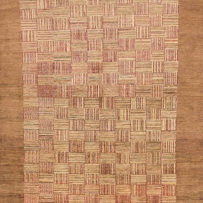 Machine Washable Abstract Sedona Brown Rug, wshabs1622