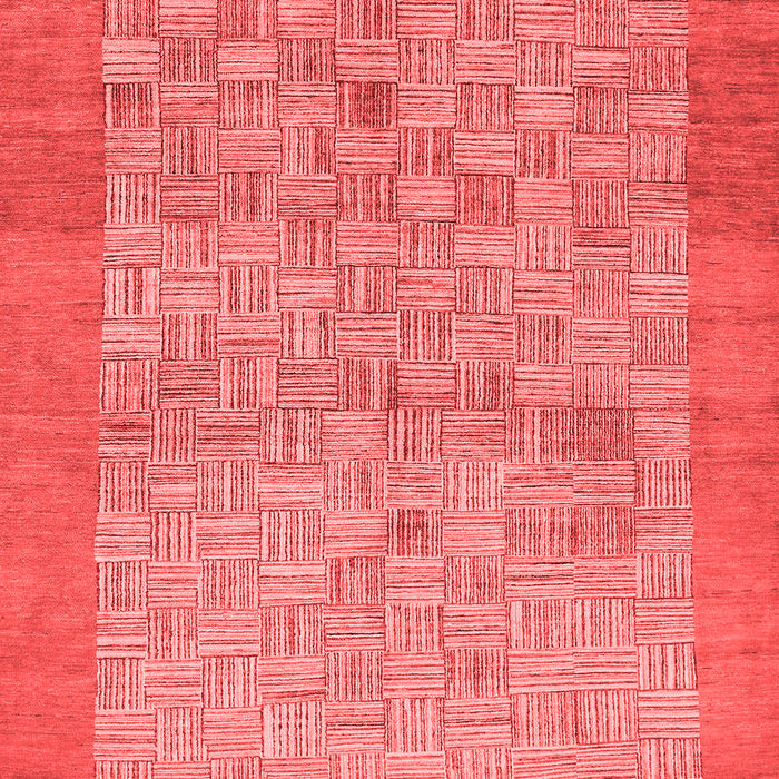 Abstract Red Modern Area Rugs