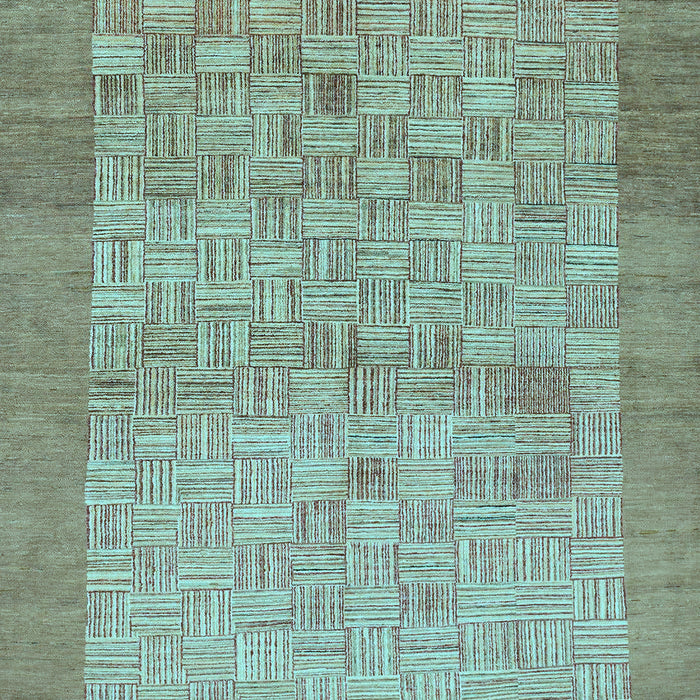 Machine Washable Abstract Light Blue Modern Rug, wshabs1622lblu