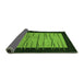 Sideview of Abstract Green Modern Rug, abs1623grn