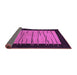 Sideview of Abstract Purple Modern Rug, abs1623pur