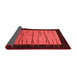 Abstract Red Modern Area Rugs