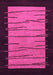 Machine Washable Abstract Pink Modern Rug, wshabs1623pnk