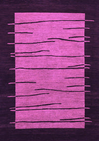 Abstract Purple Modern Rug, abs1623pur