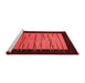 Modern Red Washable Rugs