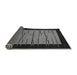 Sideview of Abstract Gray Modern Rug, abs1623gry