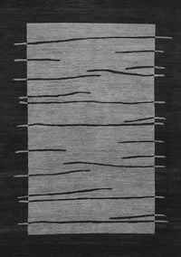 Abstract Gray Modern Rug, abs1623gry