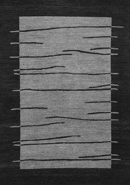 Abstract Gray Modern Rug, abs1623gry
