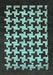 Machine Washable Abstract Light Blue Modern Rug, wshabs1624lblu