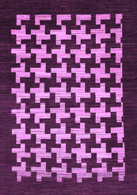 Abstract Purple Modern Rug, abs1624pur