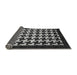 Sideview of Abstract Gray Modern Rug, abs1624gry