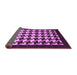 Sideview of Abstract Purple Modern Rug, abs1624pur